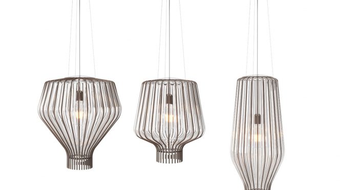 The Indoor Hanging Lamps Collection "Saya" Designed by Gio Milenni and Marco Fossati