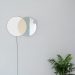Minimalist Lamp and Mirror Combination "Eclipse" by Atelier JM