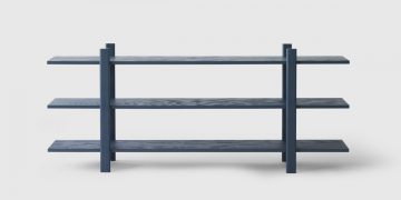 Minimalist Shelf "Mono" by Mario Zoller