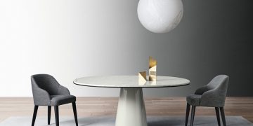 Round Table Collection "OWEN" by Andrea Parisio