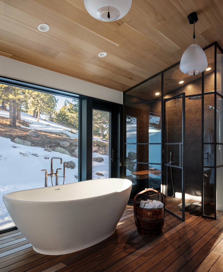 Boulder Mountain Cabin by HMH Architecture + Interiors in Boulder, Colorado, United States