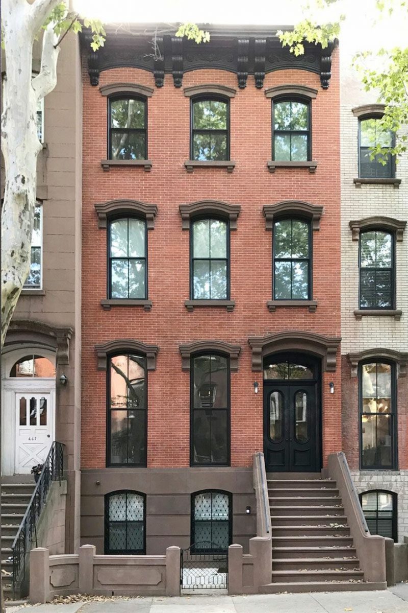 Cobble Hill Brick Townhouse by Elizabeth Roberts Architecture & Design in Brooklyn, New York
