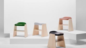 Minimalist Collection of Chairs and Stools by Studio Industrial Facility for Mattiazzi