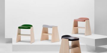 Minimalist Collection of Chairs and Stools by Studio Industrial Facility for Mattiazzi