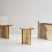 Minimalist Furniture Collection "Fragment Series" by Fict Studio