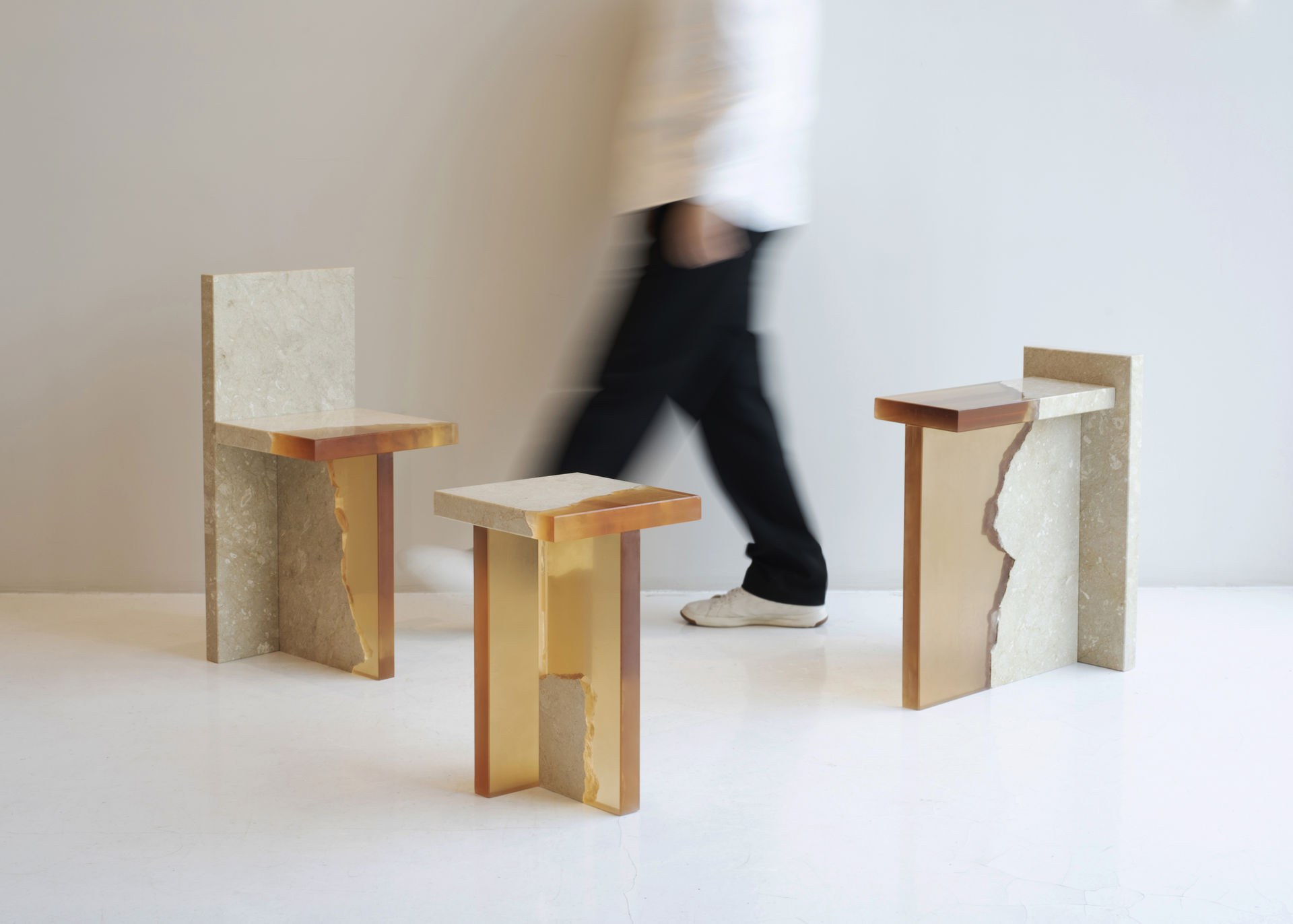 Minimalist Furniture Collection "Fragment Series" by Fict Studio