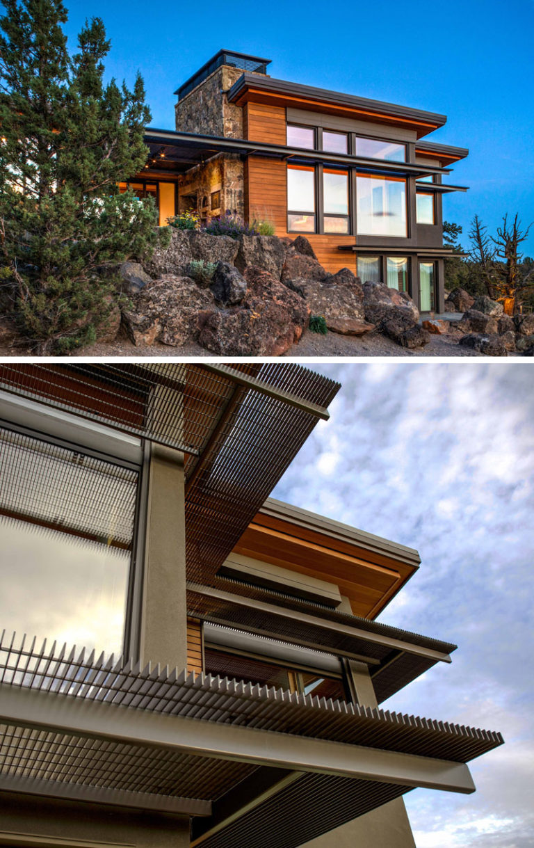 The Live Edge Residence by Nathan Good Architects in Central Oregon