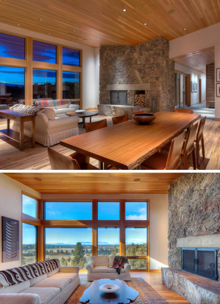 The Live Edge Residence by Nathan Good Architects in Central Oregon