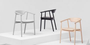Stylish Minimalist Chair "MC21 LEVA" by Fosters + Partners