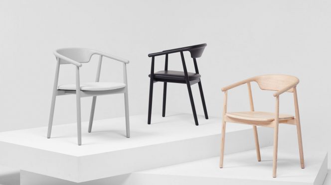 Stylish Minimalist Chair "MC21 LEVA" by Fosters + Partners