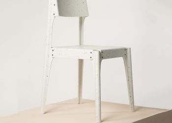 Minimalist Substantial Chair by Alexander Schul