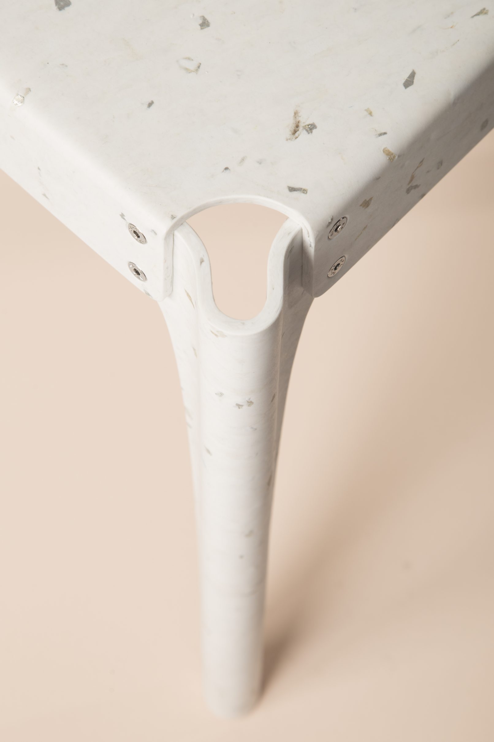 Minimalist Substantial Chair by Alexander Schul