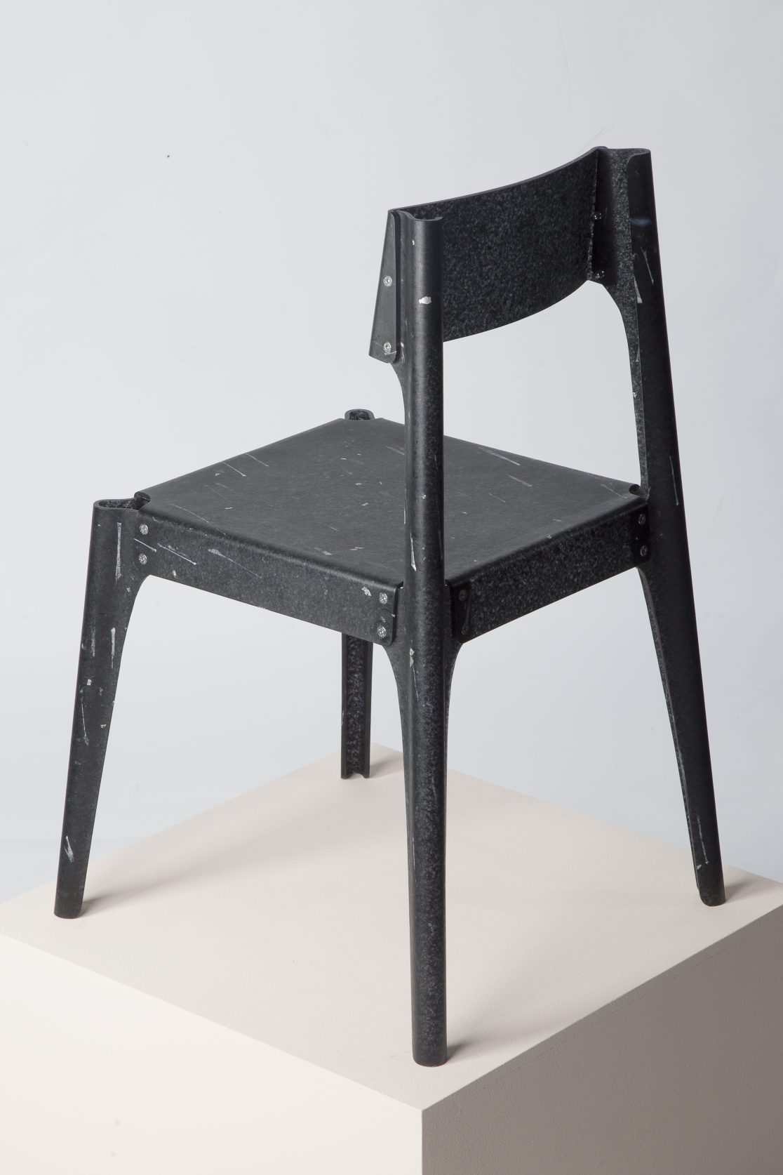 Minimalist Substantial Chair by Alexander Schul