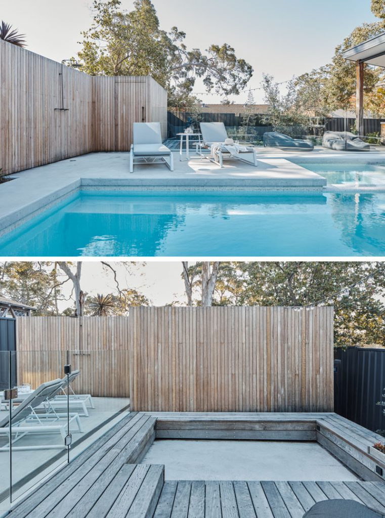 A Small House with a Swimming Pool by Ironbark Architecture in Sydney