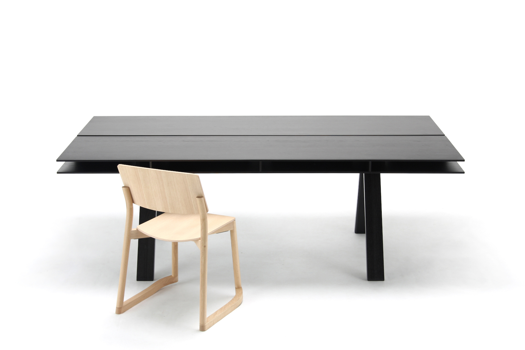 Minimalist Table "Spectrum" by Geckeler Michels