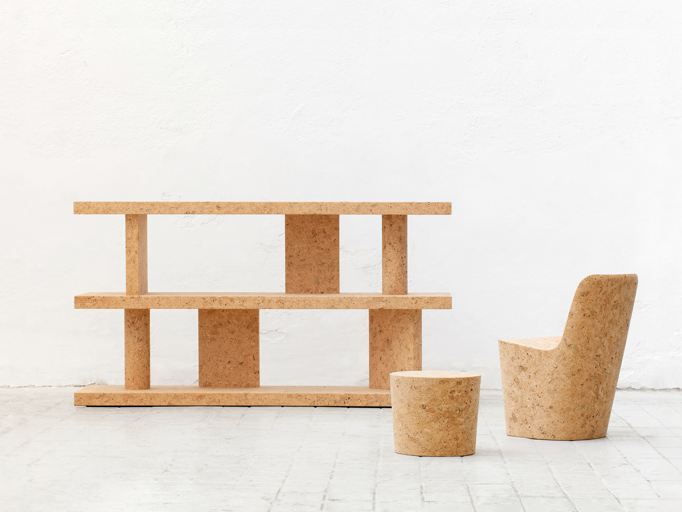 Minimalist Furniture Collection "Corks" by Jasper Morrison