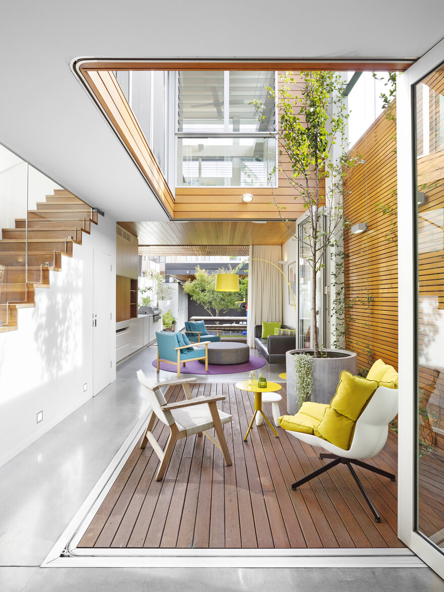 The Courtyard House by Elaine Richardson Architect in Sydney, Australia