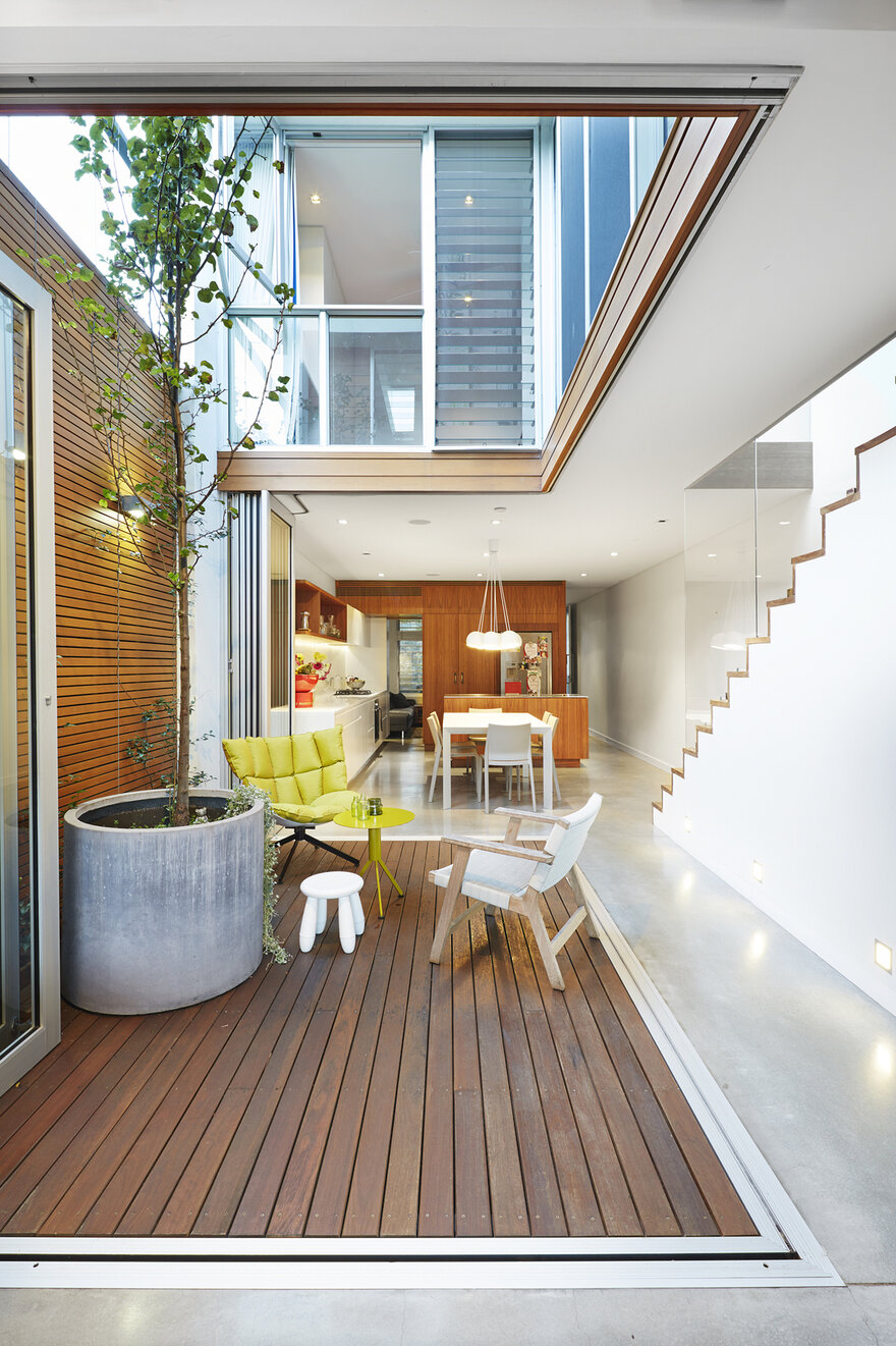 The Courtyard House by Elaine Richardson Architect in Sydney, Australia