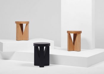 Minimalist Stool "MC20 CUGINO" by Konstantin Grcic
