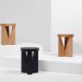 Minimalist Stool "MC20 CUGINO" by Konstantin Grcic