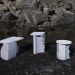 The Collection of Furniture Pieces "Moon Rock" by Studio Furthermore