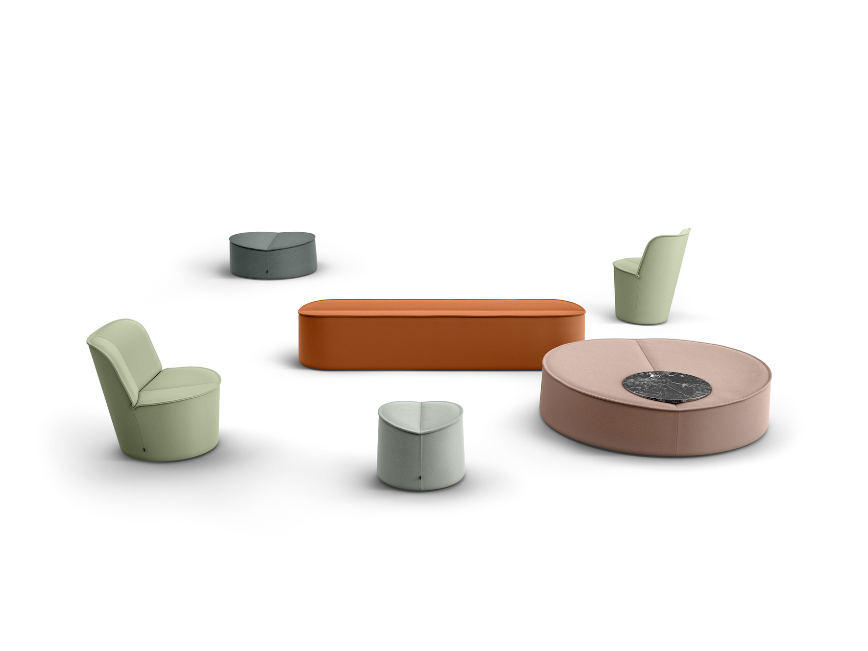 Architectural Furniture Concept "Nenou" by Jörg Boner