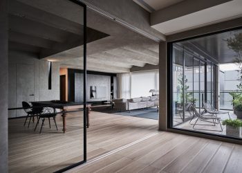 Stylish Open-Plan Apartment by Peny Hsieh Interiors in Taipei, Taiwan