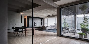 Stylish Open-Plan Apartment by Peny Hsieh Interiors in Taipei, Taiwan