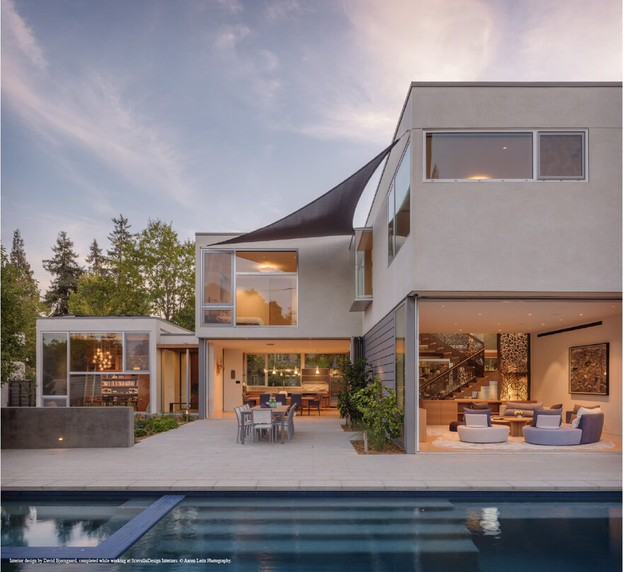Palo Alto Contemporary House by Bjørn Design in California, United States