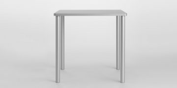 Minimalist Table "Una" by Mario Martinez