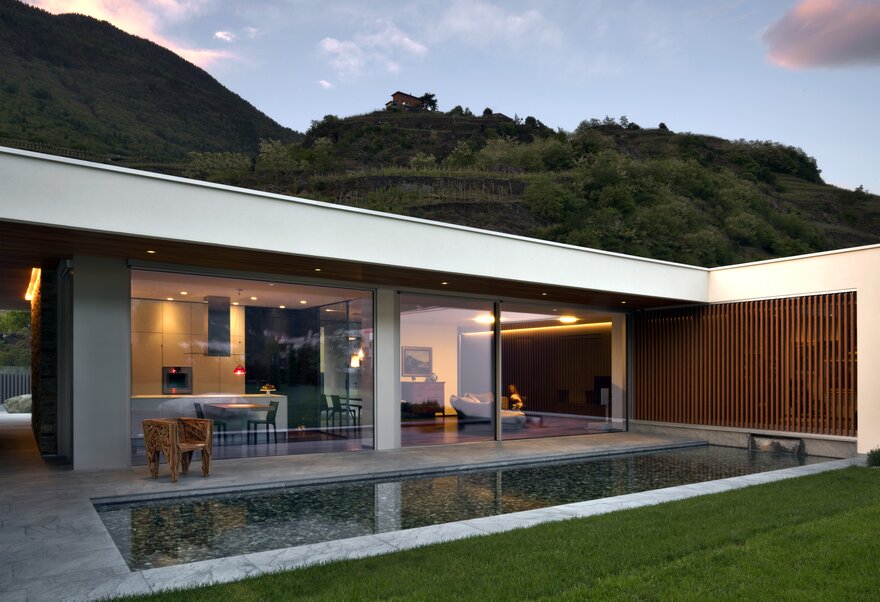 Geef House by Damilano Studio Architects in Sondrio, Italy