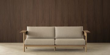 Minimalist Sofa Kinuta N-S01 by Norm Architects