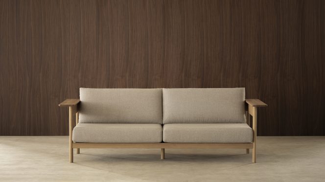 Minimalist Sofa Kinuta N-S01 by Norm Architects