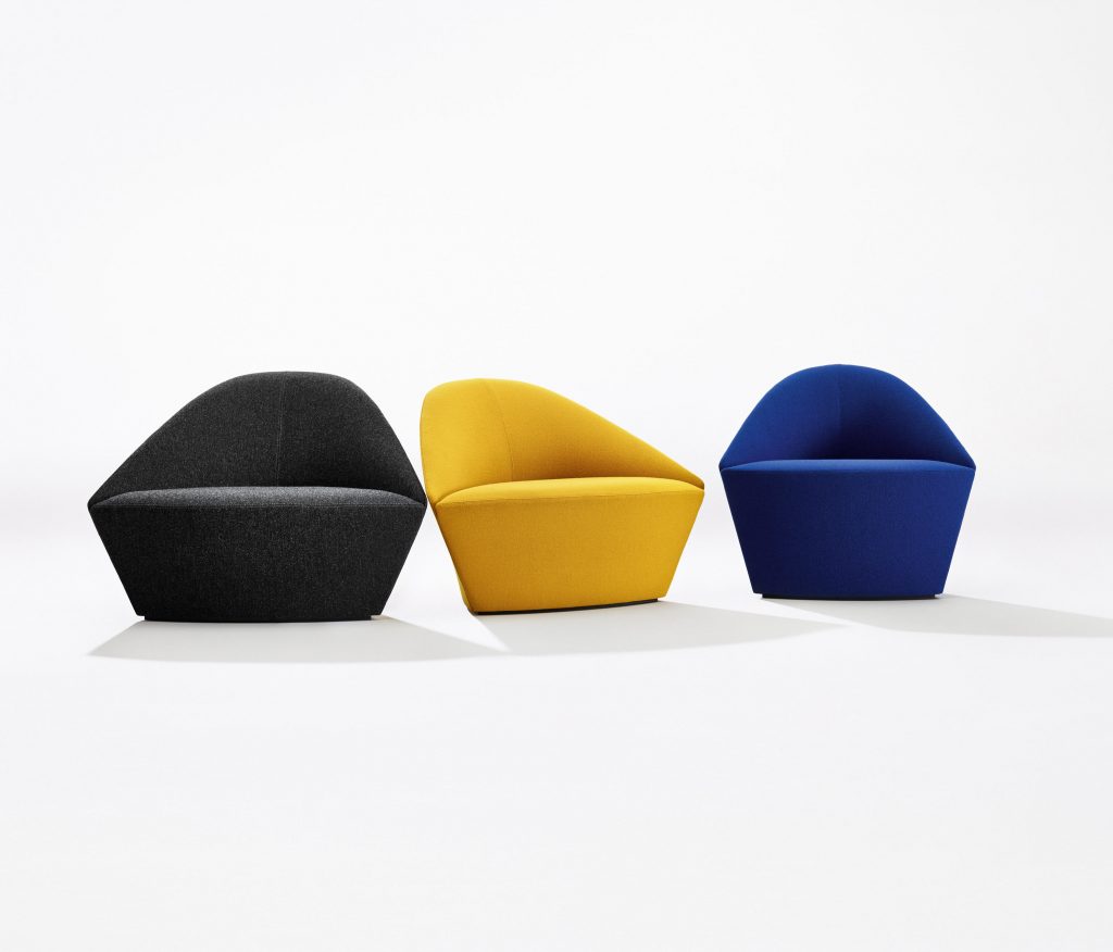 Colina Armchairs by Arper