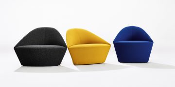 Colina Armchairs by Arper