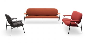 Philo Seating Collection by Saba Italia