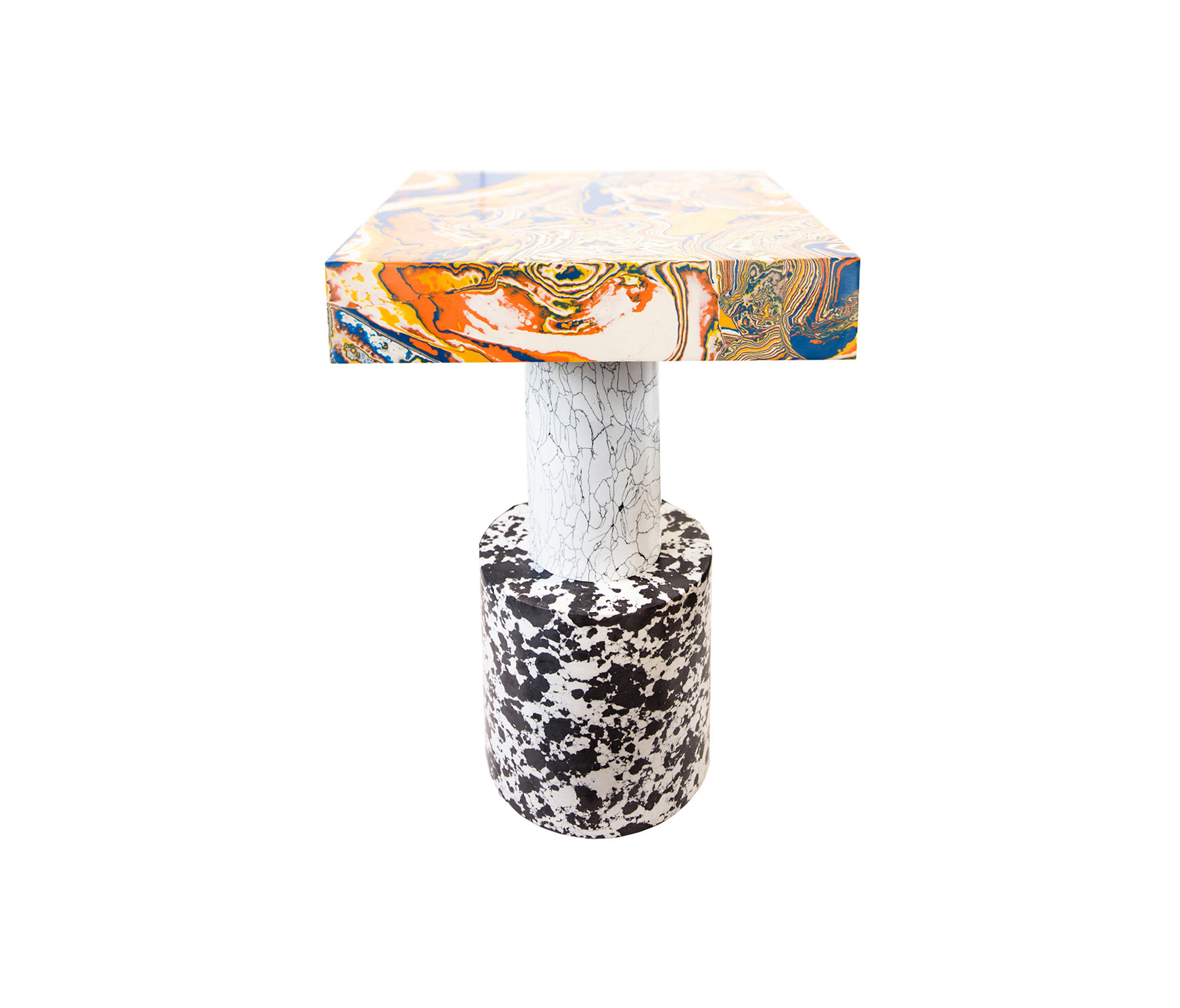 Swirl Side Table by Tom Dixon