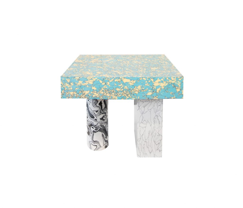 Swirl Side Table by Tom Dixon