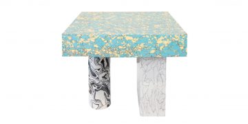 Swirl Side Table by Tom Dixon