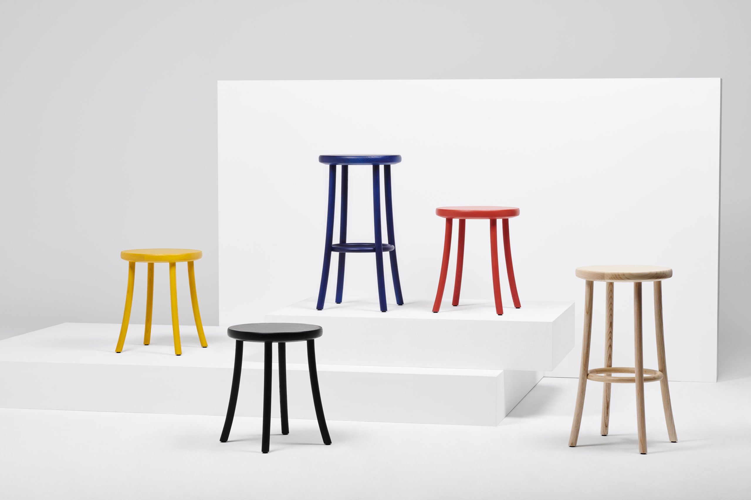MC18 Zampa Stool by Jasper Morrison for Mattiazzi