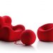UPJ Kids Armchair with Removable Cover with Footstool by Gaetano Pesce