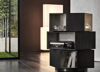 Page Bookcase by Rodolfo Dordoni for Minotti