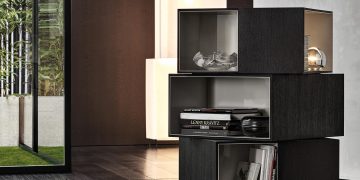 Page Bookcase by Rodolfo Dordoni for Minotti
