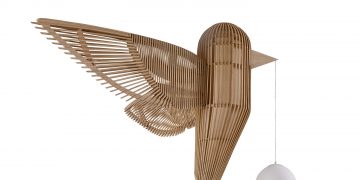 Big Bird Lamp by Isidro Ferrer for LZF