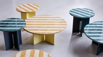 Sediment Tables by Studio Besau Marguerre for Favius