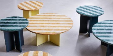 Sediment Tables by Studio Besau Marguerre for Favius
