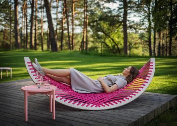 Panama Banana Lounger by Agota Rimsaite for Aggy