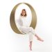 Circleswing N.2 Wooden Hanging Swing Chair by Iwona Kosicka Design