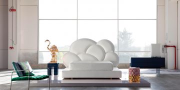 IO & TE Bed by Erba Italia