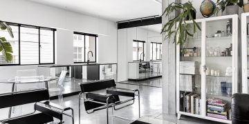 Mirror Maze Duplex in Tel Aviv, Israel by Yael Perry